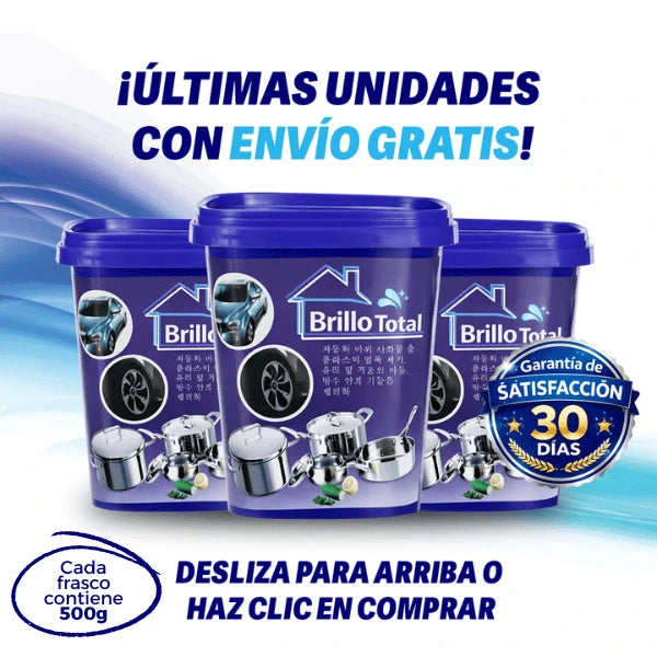 Brillo Total - Paquete con 3 Pastas Coreanas Limpiadoras de Ollas