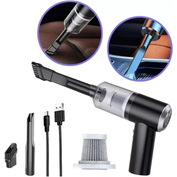 SUPER COMBO TURBOJET™ - Hidrolavadora Portátil + Aspiradora 3 en 1 + Doble Batería + Maletín