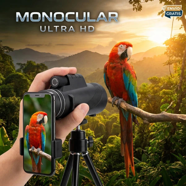 Monocular Ultra HD + Trípode de Regalo