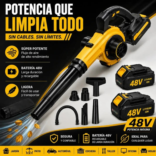 Soplador de Aire Inalambrico 2 en 1