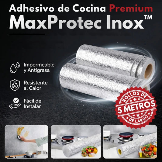 MaxProtec Inox™ - Adhesivo de Cocina Premium