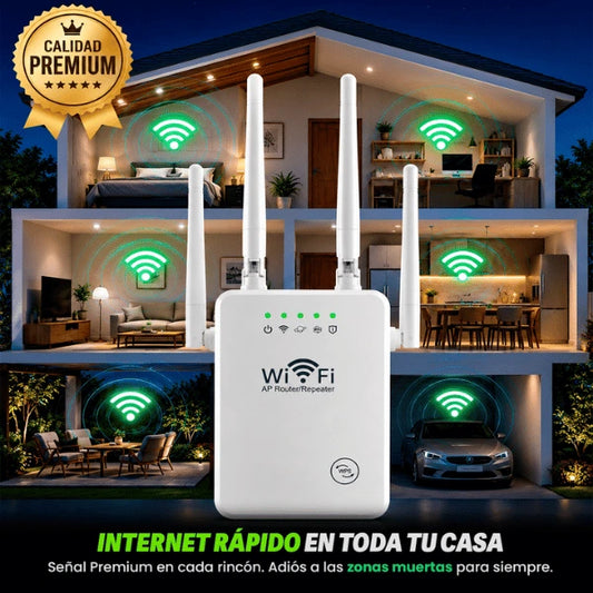 Repetidor y Amplificador Señal Wifi