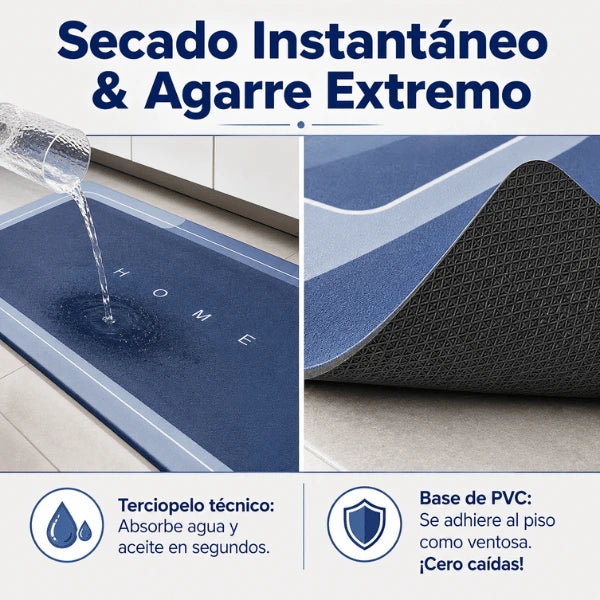Combo 2x1 Tapetes Antideslizantes y Absorbente