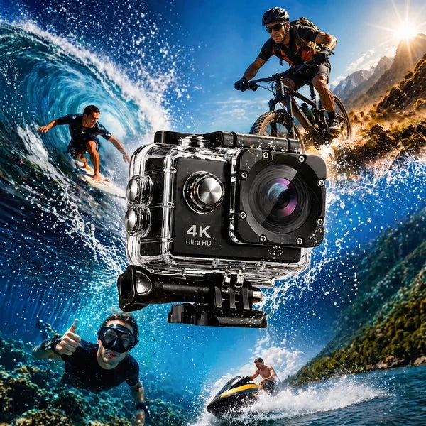 Cámara GOPRO 4K + Funda Gratis