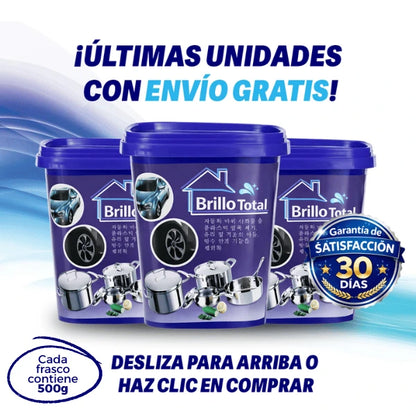 Brillo Total - Paquete con 3 Pastas Coreanas Limpiadoras de Ollas