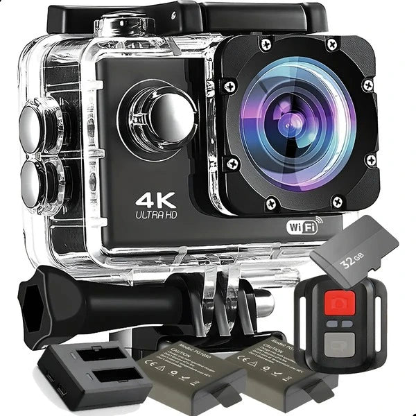 Cámara GOPRO 4K + Funda Gratis