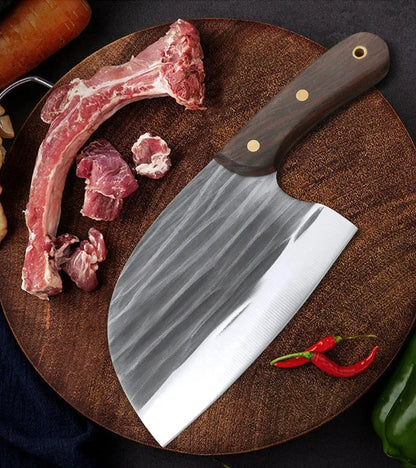 Cuchillo Japones Chef-Ku – Acero de Alta Precisión para Carne Asada y Parrilladas
