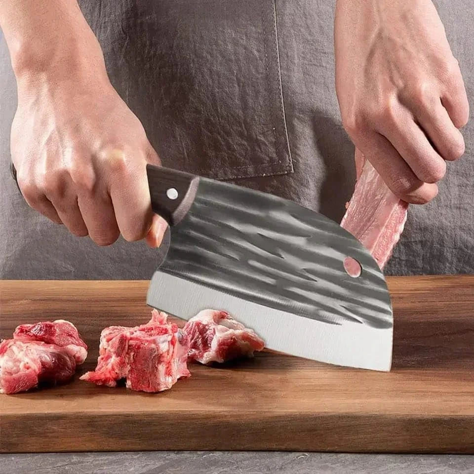 Cuchillo Japones Chef-Ku – Acero de Alta Precisión para Carne Asada y Parrilladas