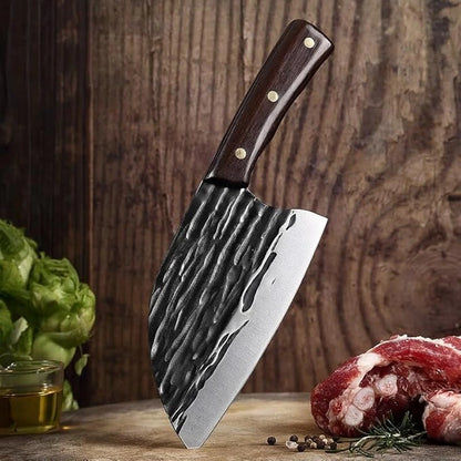 Cuchillo Japones Chef-Ku – Acero de Alta Precisión para Carne Asada y Parrilladas