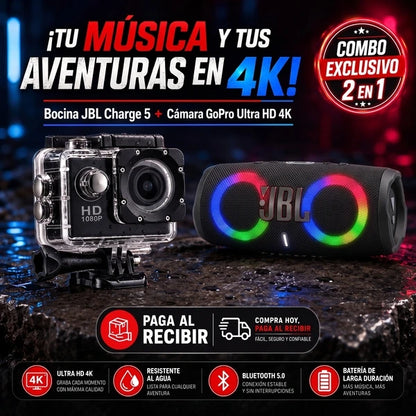 Charge 5 + Cámara GoPro