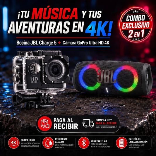 Charge 5 + Cámara GoPro