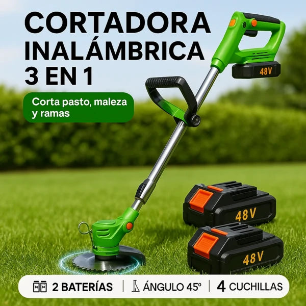 Cortadora Inalámbrica Recargable TurboBlade™
