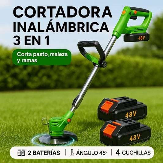 Cortadora Inalámbrica Recargable TurboBlade™