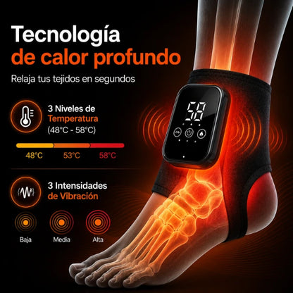 ThermoFit™ - Alivio Terapéutico con Calor y Masaje para tus Tobillos