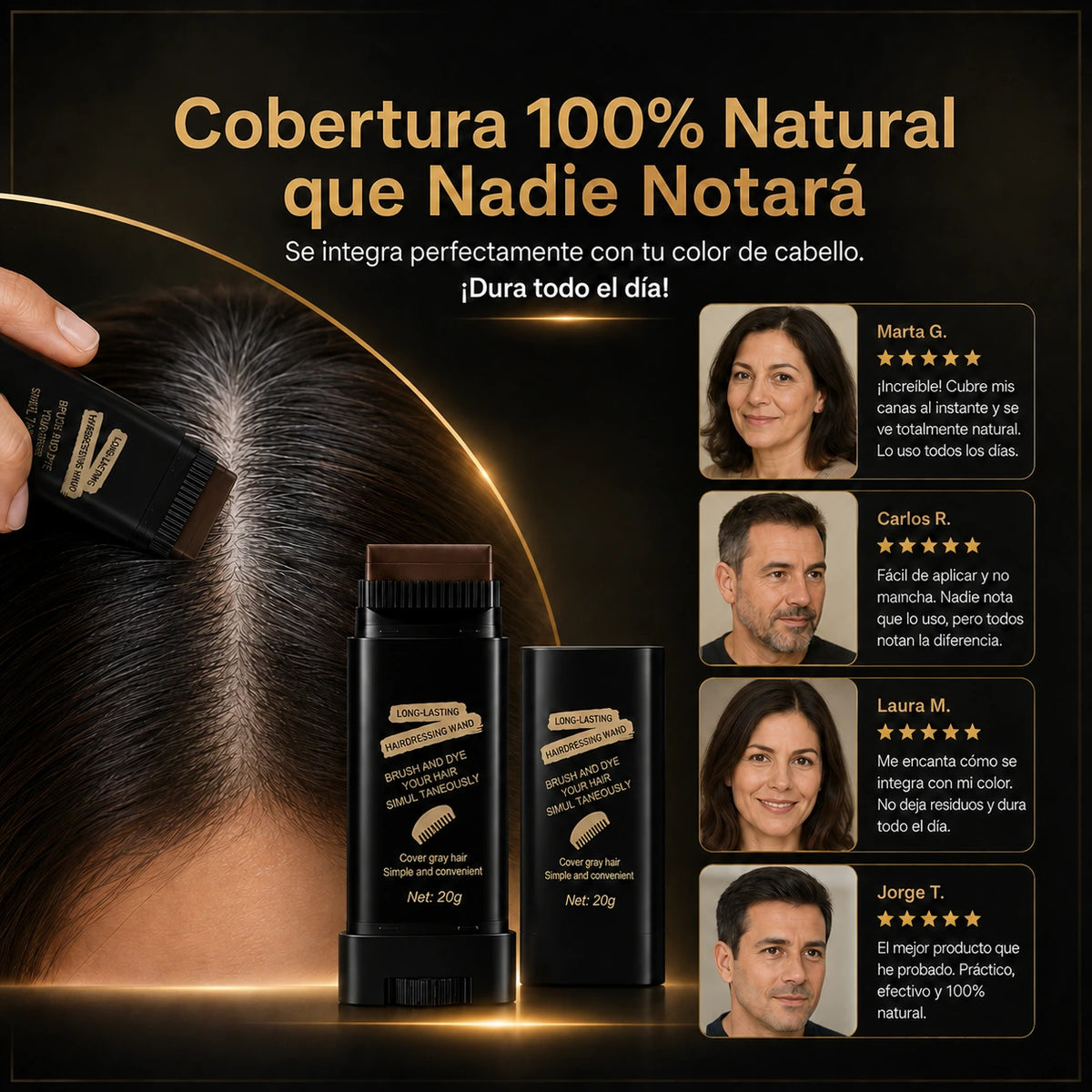Bella Root™ CubreCanas Instantáneo